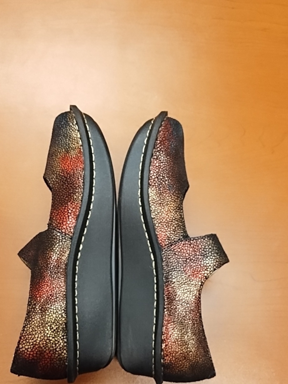 Alegria Paloma Mary Jane  in Multicolor Metallic Pebble - Picture 5 of 9